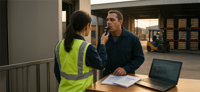 Alcohol at Work: The Cough Mixture Defence
